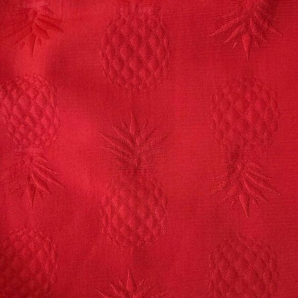 Talbots Womens Pineapple Print Sleeveless Jeweled Sheath Dress Plus Size 18W - Picture 7 of 12